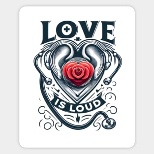 Love is Loud Magnet